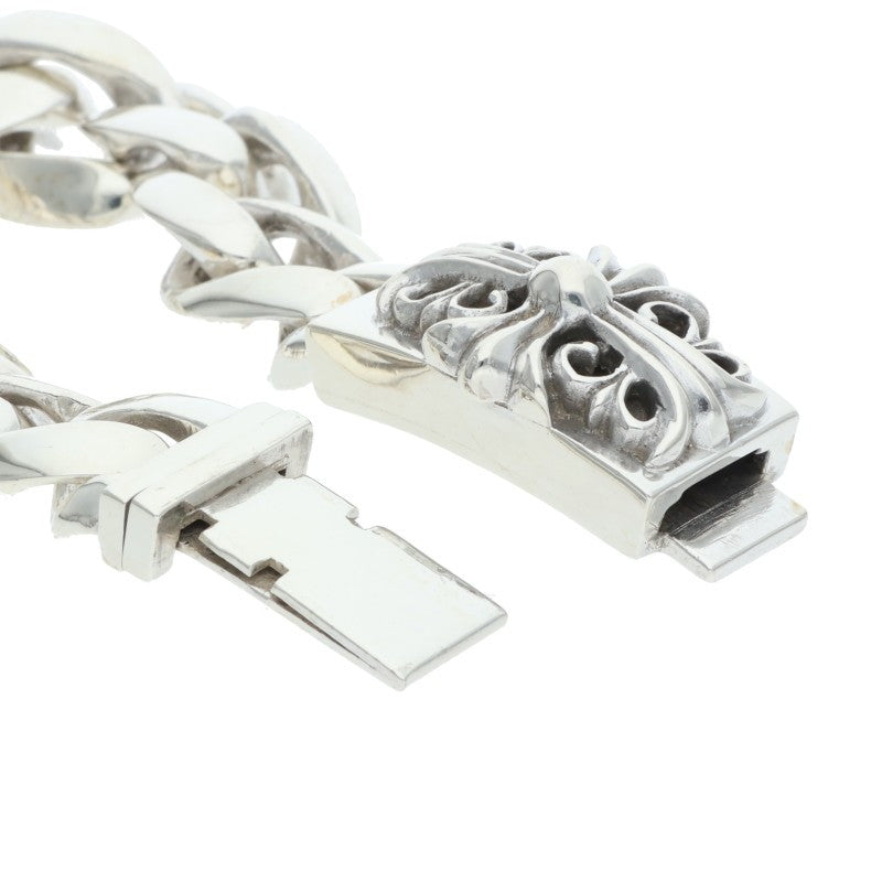 Chrome Hearts ID Box Keeper Silver Bracelet Size 13LINK