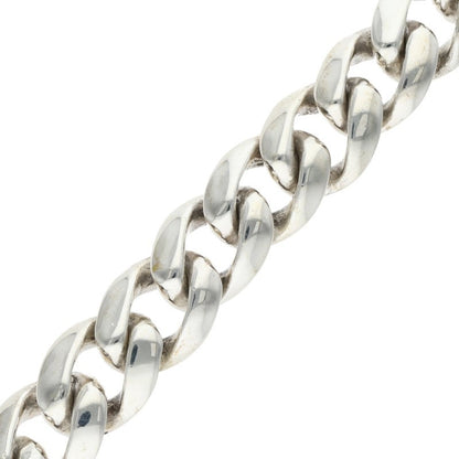 Chrome Hearts ID BOX KEEPER Silver Bracelet Size 15LINK