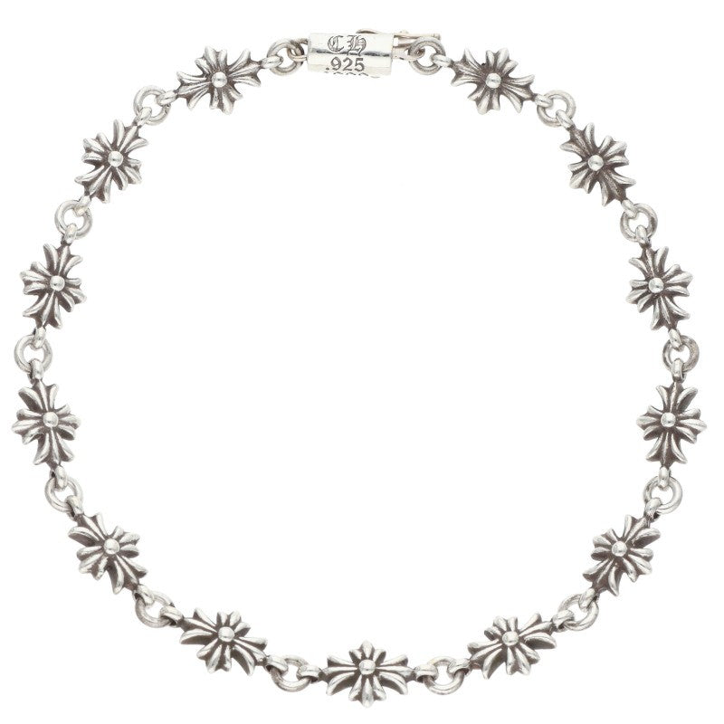 Chrome Hearts TNY E CH PLS Silver Bracelet Size 13LINK
