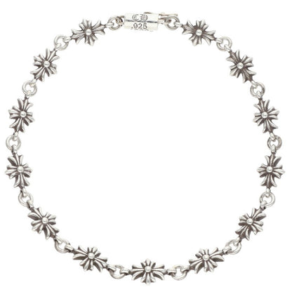 Chrome Hearts TNY E CH PLS Silver Bracelet Size 13LINK