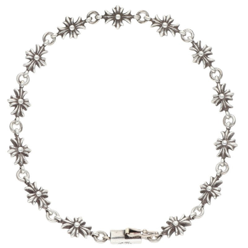 Chrome Hearts TNY E CH PLS Silver Bracelet Size 13LINK