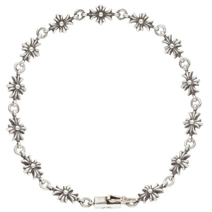 Chrome Hearts TNY E CH PLS Silver Bracelet Size 13LINK