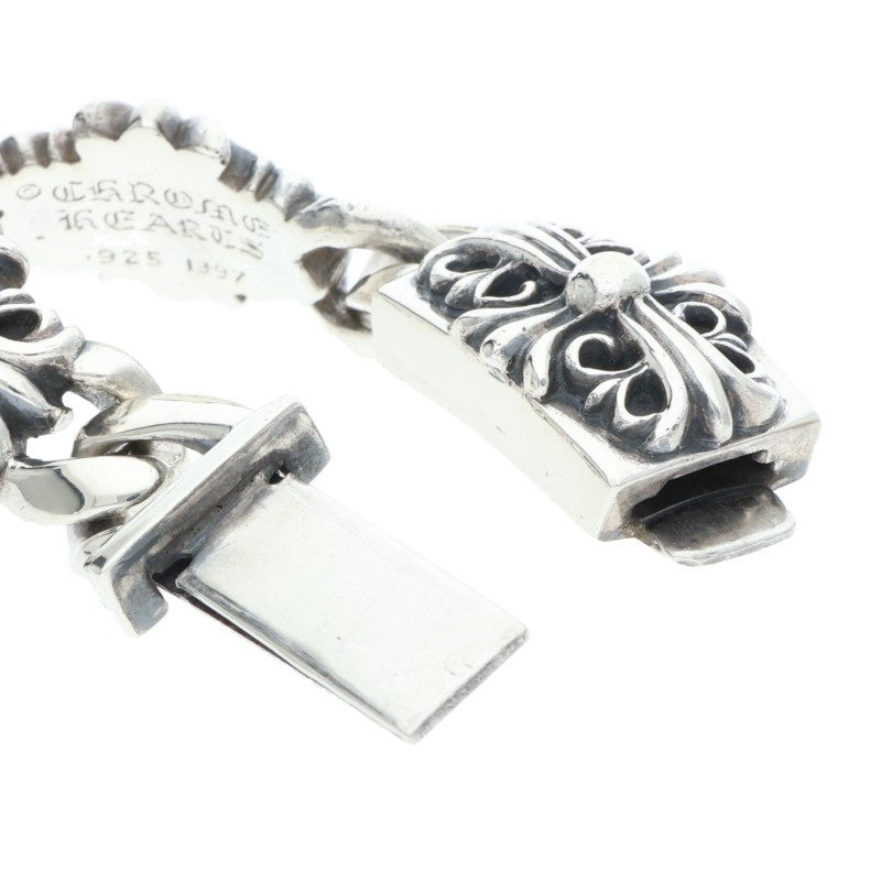 Chrome Hearts KEEPER LINK Silver Bracelet Size 4LINK