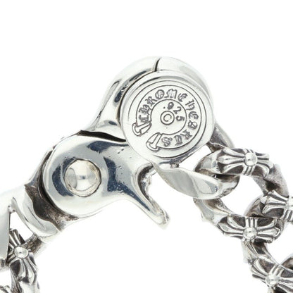 Chrome Hearts EX FNCY CHN 925 Silver Bracelet Size 12LINK