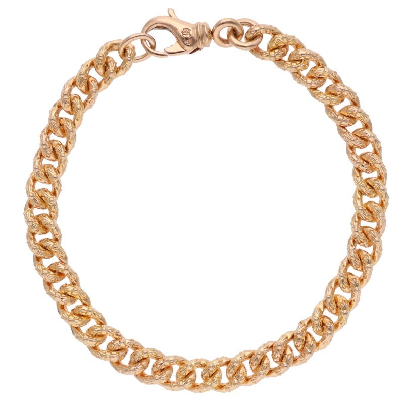 Chrome Hearts 22K Extra Fancy Mini Gold Bracelet