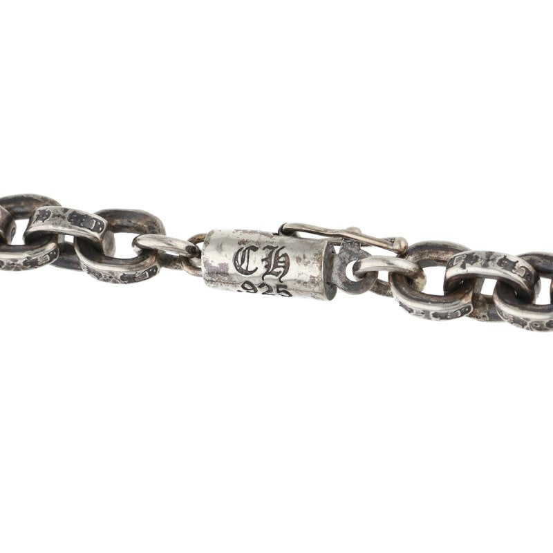 Chrome Hearts Paper Chain Silver Bracelet Size 8 Inch