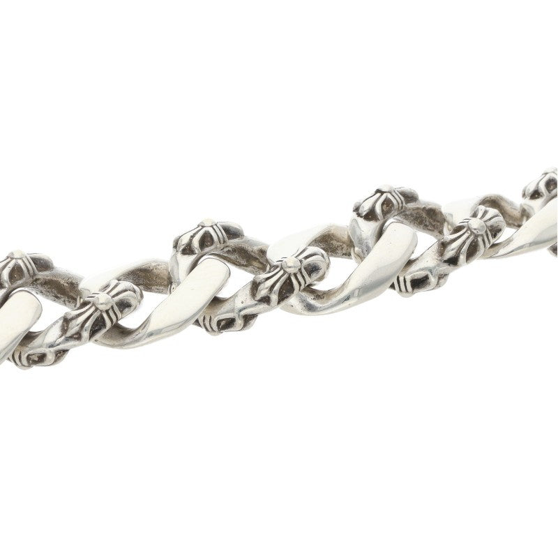Chrome Hearts FNCY CHN LNK Old Link Bracelet Size 15LINK