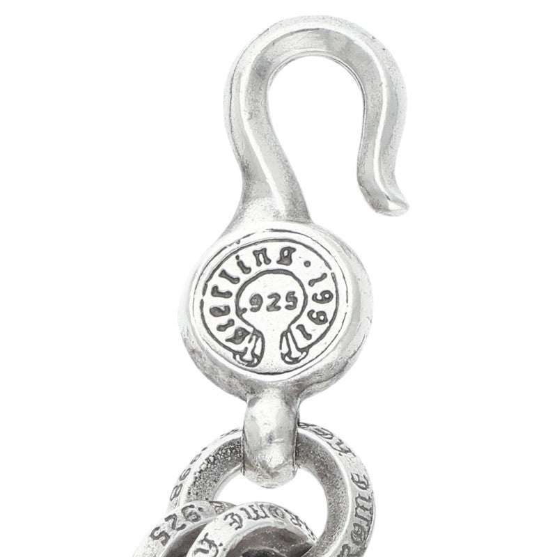 Chrome Hearts Double B Ring Silver Bracelet
