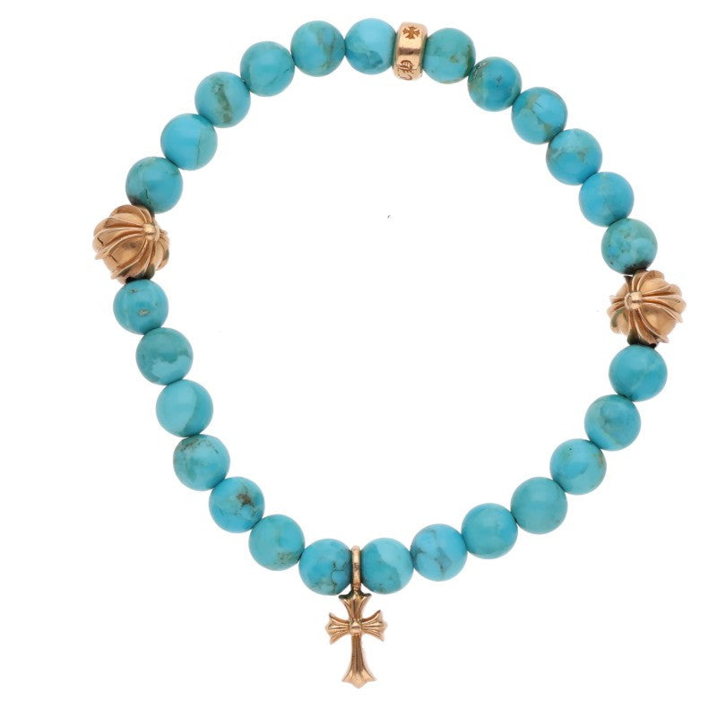 Chrome Hearts 22K 6mm Bead Bracelet