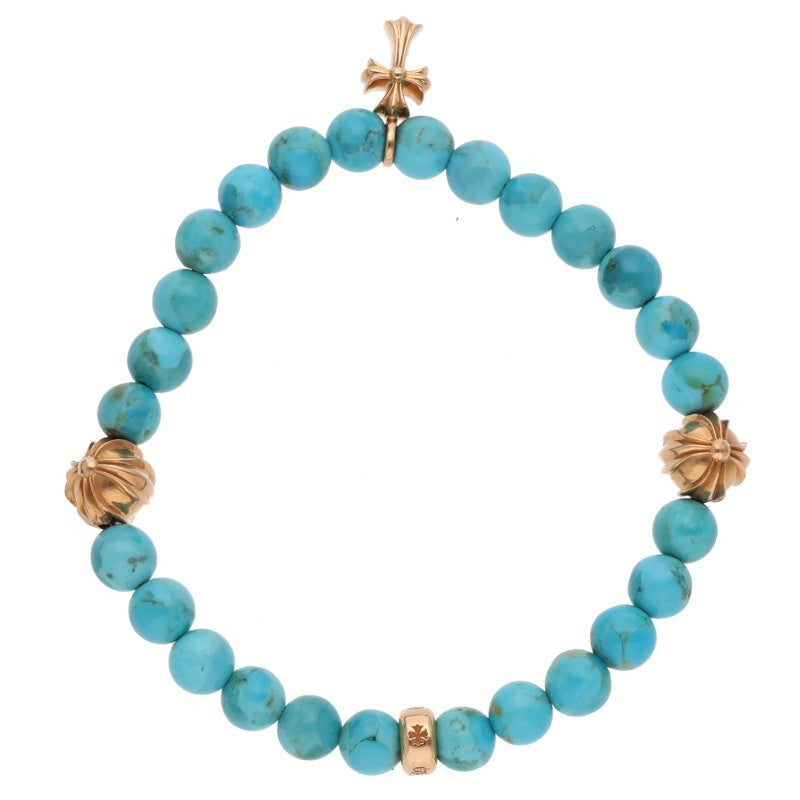 Chrome Hearts 22K 6mm Bead Bracelet