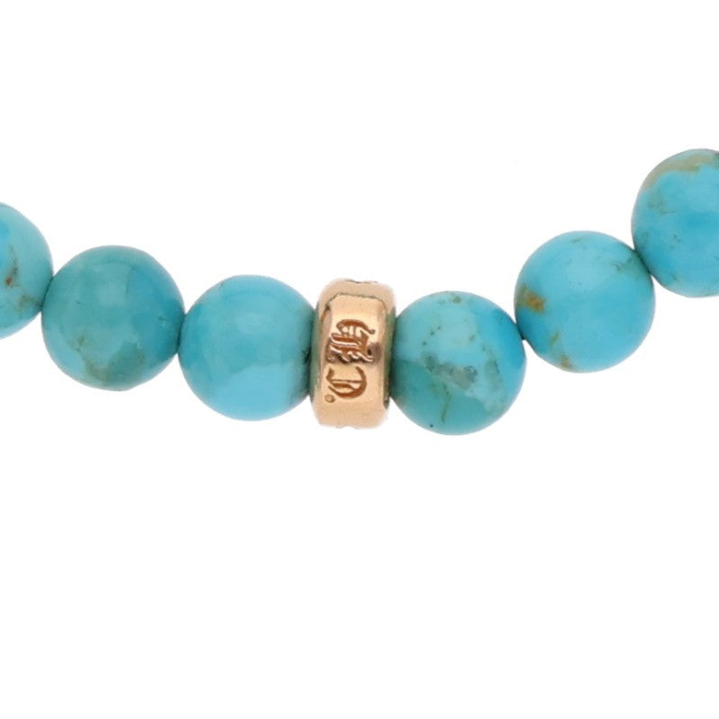 Chrome Hearts 22K 6mm Bead Bracelet