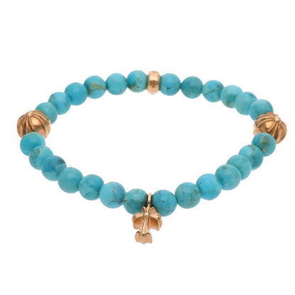 Chrome Hearts 22K 6mm Bead Bracelet