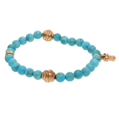 Chrome Hearts 22K 6mm Bead Bracelet