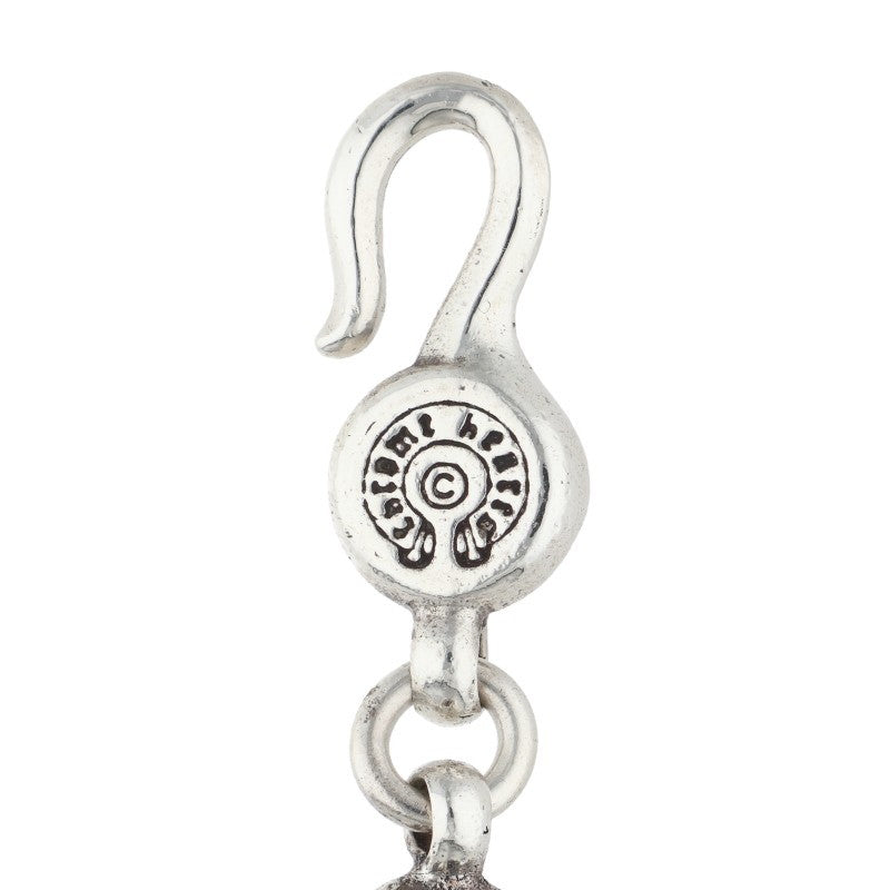 Chrome Hearts #1 Old Cross Ball Silver Bracelet