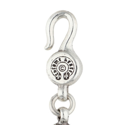Chrome Hearts #1 Old Cross Ball Silver Bracelet