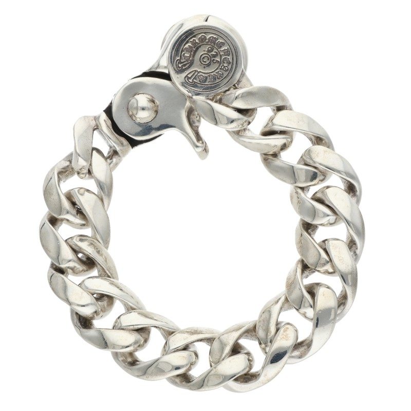 Chrome Hearts CLSC CHN LNK Silver Bracelet Size 13LINK