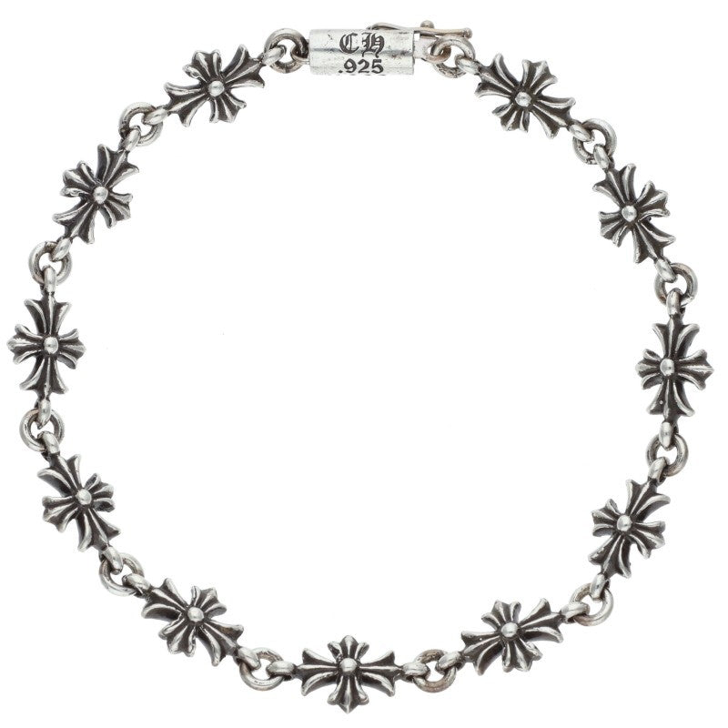 Chrome Hearts TNY E CH PLS Silver Bracelet Size 11LINK