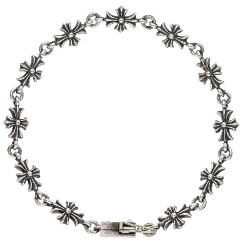Chrome Hearts TNY E CH PLS Silver Bracelet Size 11LINK