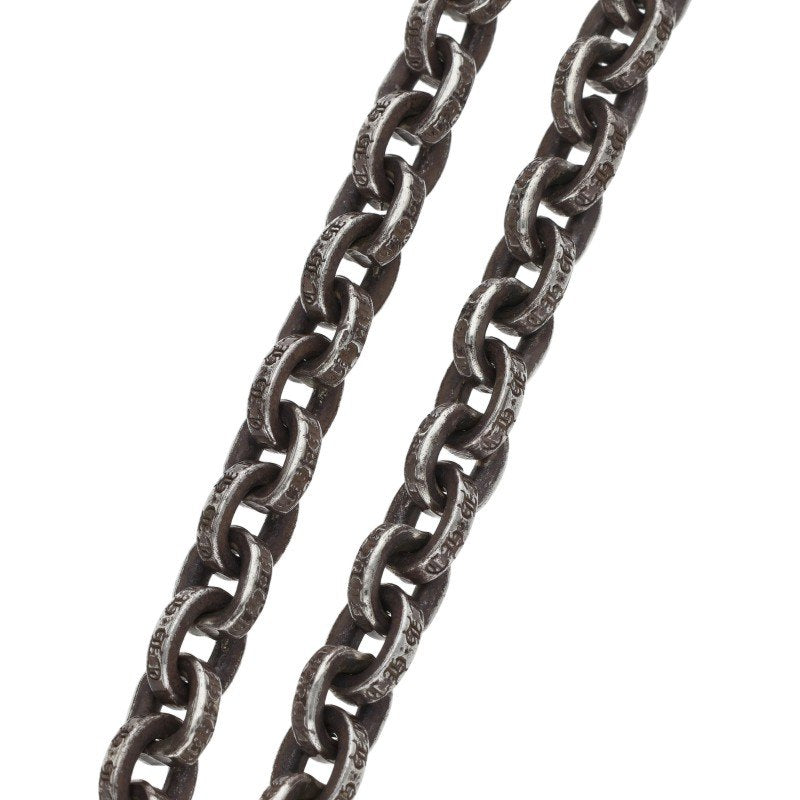 Chrome Hearts PAPER CHAIN Silver Bracelet Size 7 Inch
