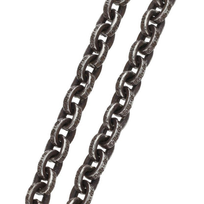 Chrome Hearts PAPER CHAIN Silver Bracelet Size 7 Inch