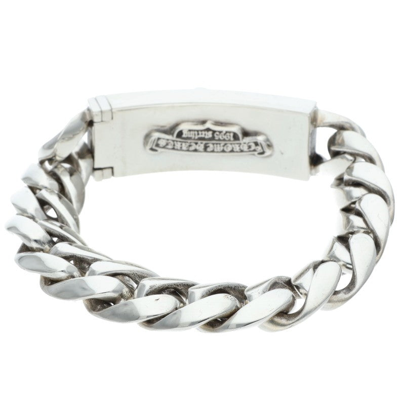 Chrome Hearts ID DAGGER Classic Silver Bracelet Size 13LINK