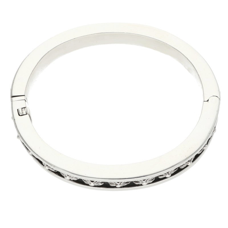 Chrome Hearts NARROW V CH PLUS Band Silver Bracelet