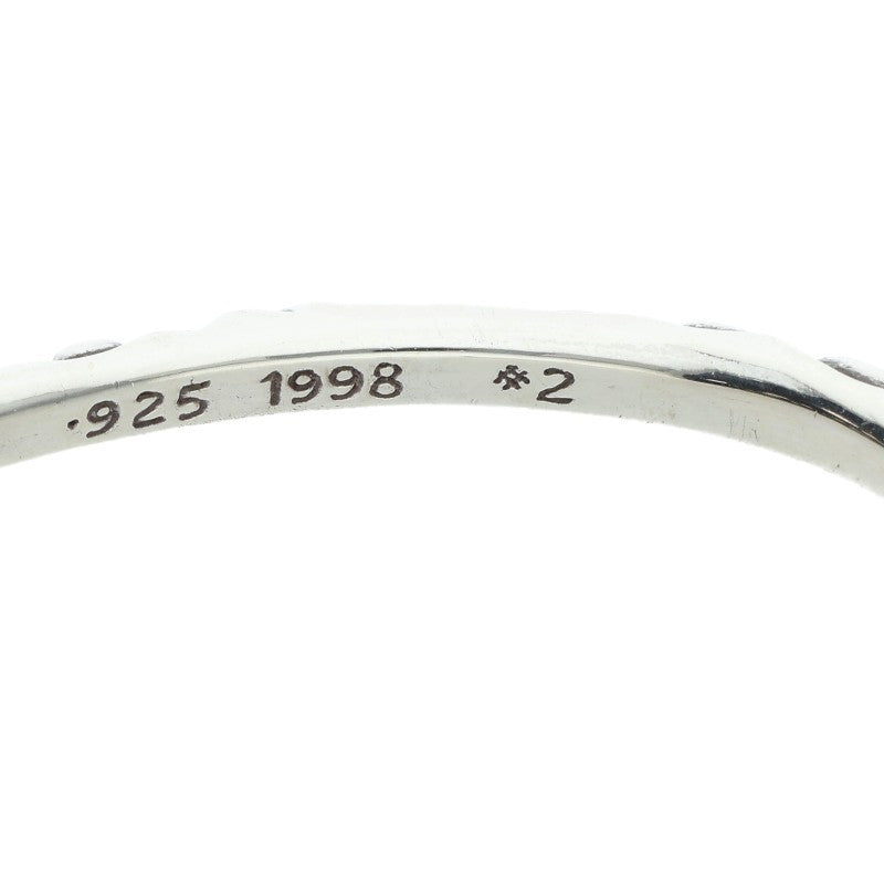 Chrome Hearts BANGLE SCROLL Silver Bangle Belt Size M