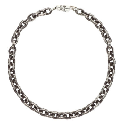 Chrome Hearts PAPER CHAIN Silver Bracelet Size 8 Inch