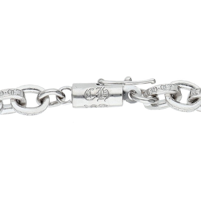 Chrome Hearts 18K White Gold Chain Bracelet Size 7.5INCH
