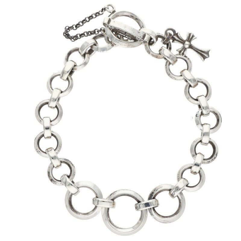 Chrome Hearts CH O RNG Silver Bracelet