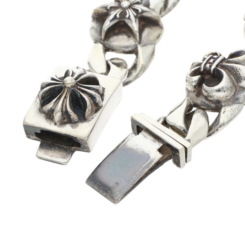 Chrome Hearts Multi Link 925 Silver Bracelet Size 6LINK