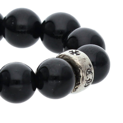 Chrome Hearts 6mm Bead Stack Dagger Bracelet