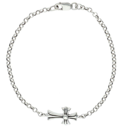Chrome Hearts Baby Fat Chain Silver Bracelet
