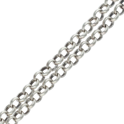 Chrome Hearts Baby Fat Chain Silver Bracelet