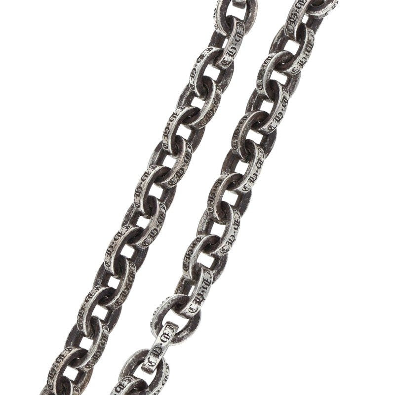 Chrome Hearts Paper Chain Silver Bracelet Size 8 Inch