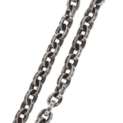 Chrome Hearts Paper Chain Silver Bracelet Size 8 Inch