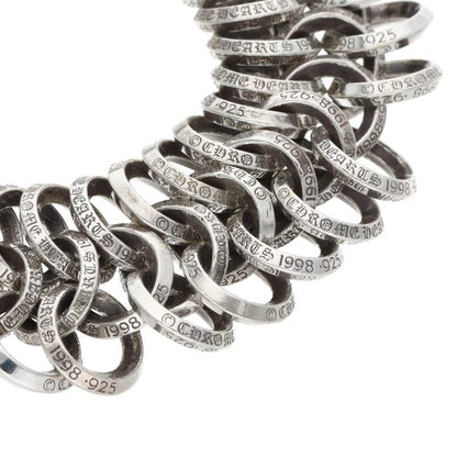 Chrome Hearts DBL MESH LOW #2 B RING Silver Bracelet