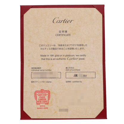 Cartier 18K WG Juste Un Clou Half Diamond Bracelet Size 19