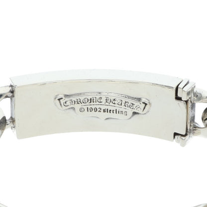 Chrome Hearts ID 3CHX Old Silver Bracelet Size 13LINK