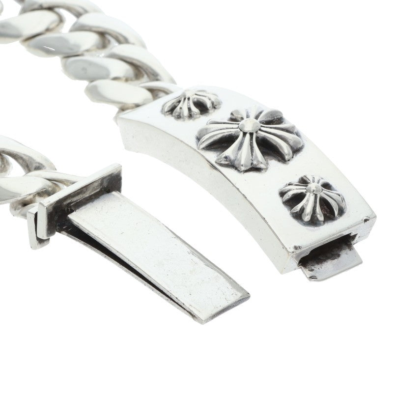 Chrome Hearts ID 3CHX Old Silver Bracelet Size 13LINK