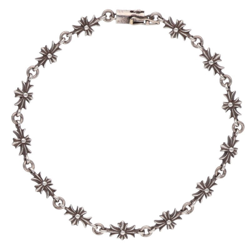 Chrome Hearts TNY E CH PLS Silver Bracelet Size 13LINK