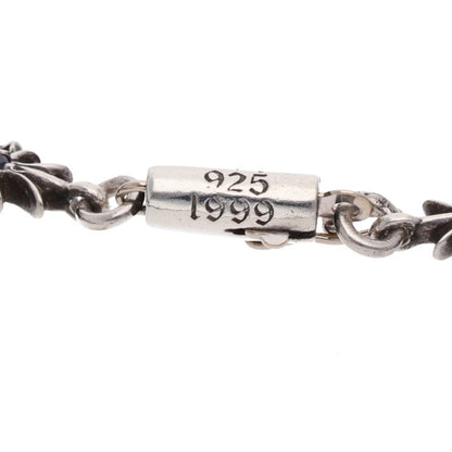 Chrome Hearts Tiny E CH Plus Sapphire Bracelet Size 11LINK