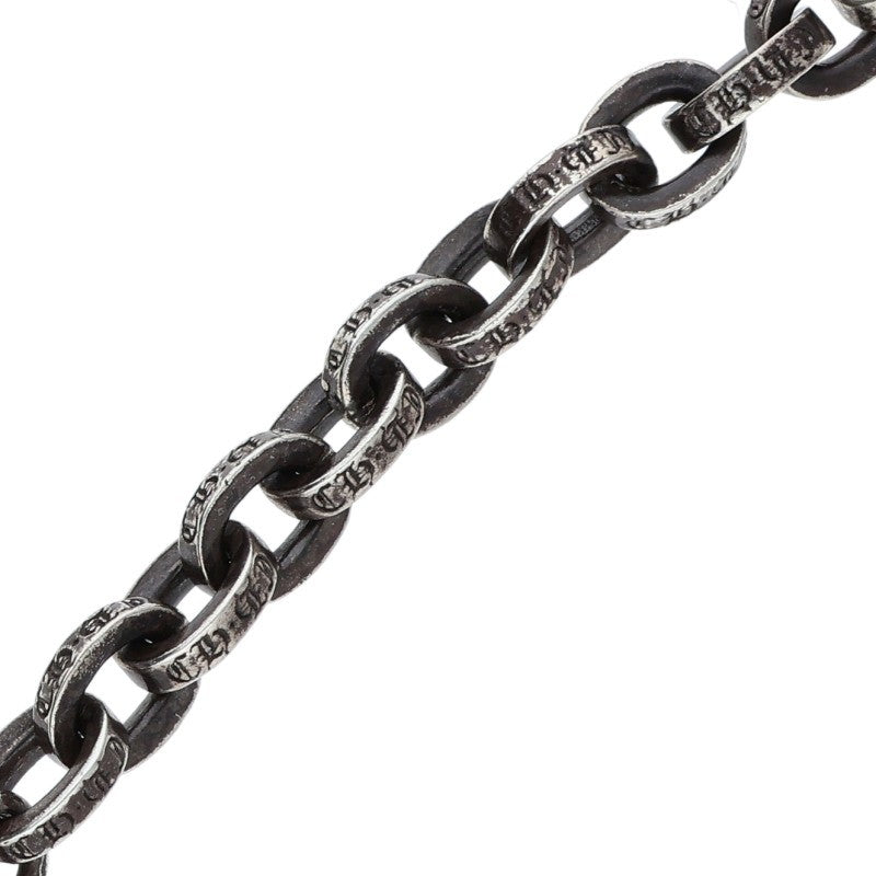 Chrome Hearts Paper Chain Silver Bracelet Size 8 Inch