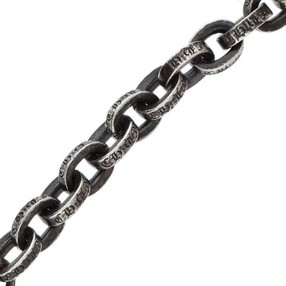 Chrome Hearts Paper Chain Silver Bracelet Size 8 Inch