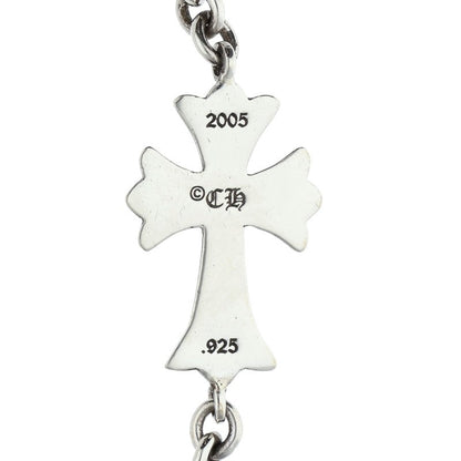 Chrome Hearts Tiny CH Cross Chain Silver Bracelet