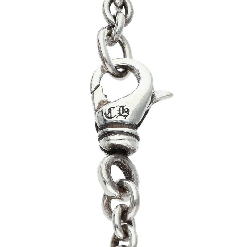 Chrome Hearts Tiny CH Cross Chain Silver Bracelet