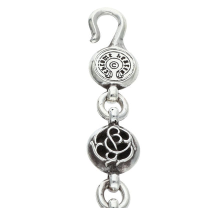 Chrome Hearts #2 Floral Ball Silver Bracelet