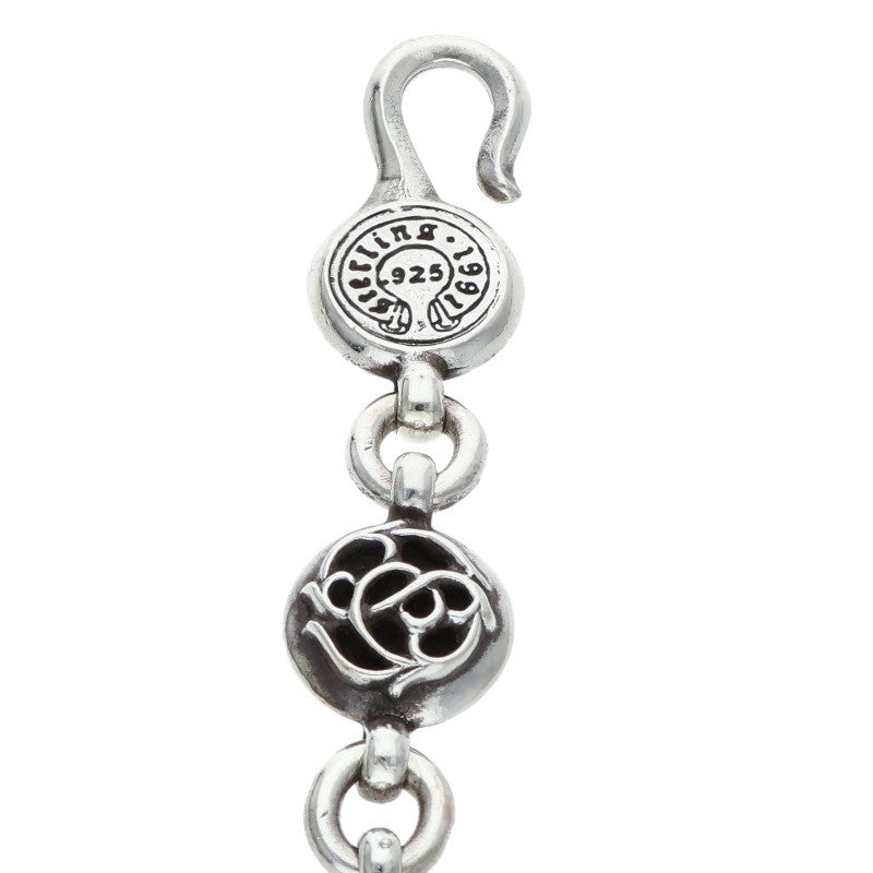 Chrome Hearts #2 Floral Ball Silver Bracelet