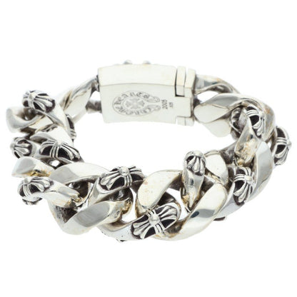 Chrome Hearts CHX Large Box ID Silver Bracelet Size 11LINK