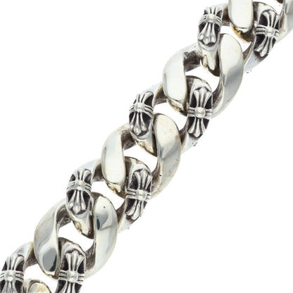 Chrome Hearts CHX Large Box ID Silver Bracelet Size 11LINK